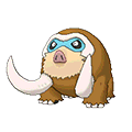 Mamoswine sprite from Omega Ruby & Alpha Sapphire