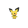 Pichu sprites gallery | Pokémon Database