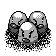 Dugtrio  sprite from Red & Blue