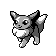 Eevee  sprite from Red & Blue