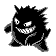 Gengar  sprite from Red & Blue