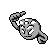 Geodude  sprite from Red & Blue