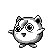 Jigglypuff  sprite from Red & Blue