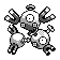 Magneton  sprite from Red & Blue