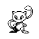 Mew sprite from Red & Blue