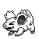 Nidorina  sprite from Red & Blue