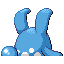 Azumarill Back sprite from Ruby & Sapphire
