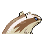 Linoone Back sprite from Ruby & Sapphire