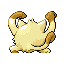 Mankey Back sprite from Ruby & Sapphire