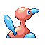 Porygon2 Back sprite from Ruby & Sapphire