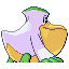 Pelipper Back/Shiny sprite from Ruby & Sapphire