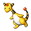 Ampharos  sprite from Ruby & Sapphire