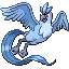 Articuno  sprite from Ruby & Sapphire