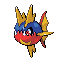 Carvanha sprite from Ruby & Sapphire