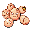 Exeggcute  sprite from Ruby & Sapphire