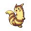 Furret  sprite from Ruby & Sapphire