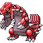 Groudon  sprite from Ruby & Sapphire