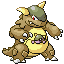 Kangaskhan  sprite from Ruby & Sapphire