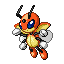 Ledian sprite from Ruby & Sapphire
