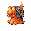 Magcargo  sprite from Ruby & Sapphire