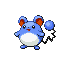 Marill  sprite from Ruby & Sapphire