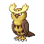 Noctowl  sprite from Ruby & Sapphire