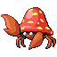 Parasect  sprite from Ruby & Sapphire