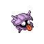 Shellder  sprite from Ruby & Sapphire