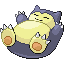 Snorlax  sprite from Ruby & Sapphire