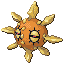 Solrock  sprite from Ruby & Sapphire
