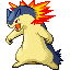 Typhlosion  sprite from Ruby & Sapphire