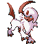 Absol Shiny sprite from Ruby & Sapphire