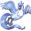 Articuno Shiny sprite from Ruby & Sapphire