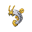 Barboach Shiny sprite from Ruby & Sapphire