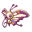 Beautifly Shiny sprite from Ruby & Sapphire