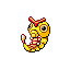Caterpie Shiny sprite from Ruby & Sapphire
