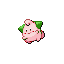 Cleffa Shiny sprite from Ruby & Sapphire