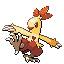 Combusken Shiny sprite from Ruby & Sapphire