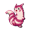 Furret Shiny sprite from Ruby & Sapphire