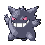 Gengar Shiny sprite from Ruby & Sapphire