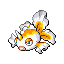 Goldeen Shiny sprite from Ruby & Sapphire