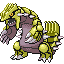 Groudon Shiny sprite from Ruby & Sapphire