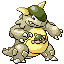 Kangaskhan Shiny sprite from Ruby & Sapphire