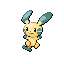 Minun Shiny sprite from Ruby & Sapphire
