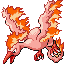 Moltres Shiny sprite from Ruby & Sapphire