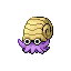 Omanyte Shiny sprite from Ruby & Sapphire