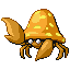 Parasect Shiny sprite from Ruby & Sapphire