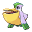 Pelipper Shiny sprite from Ruby & Sapphire