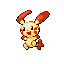 Plusle Shiny sprite from Ruby & Sapphire