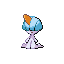 Ralts Shiny sprite from Ruby & Sapphire